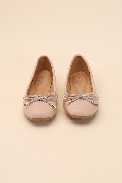 Flats Slip-On Bow Ballet