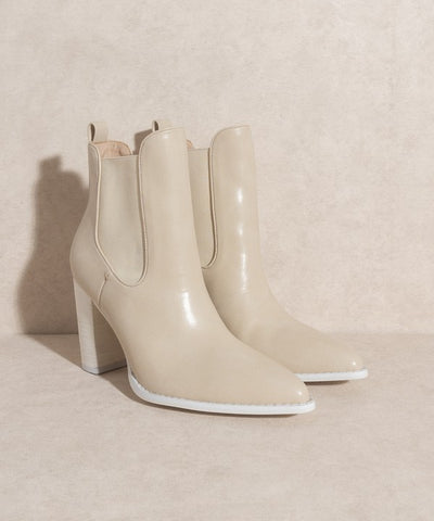 Boots Stacked Heel