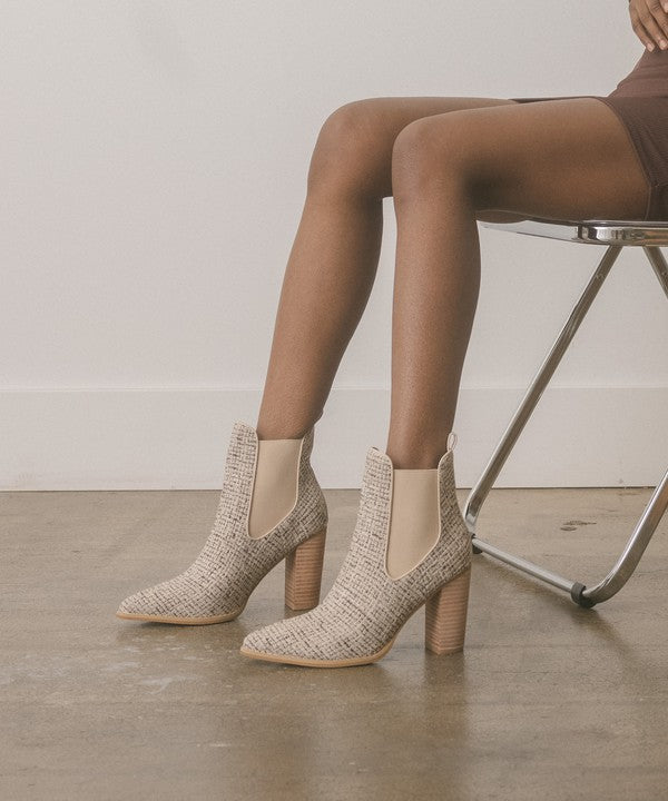 Boots Stacked Heel