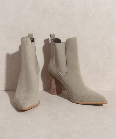 Boots Stacked Heel