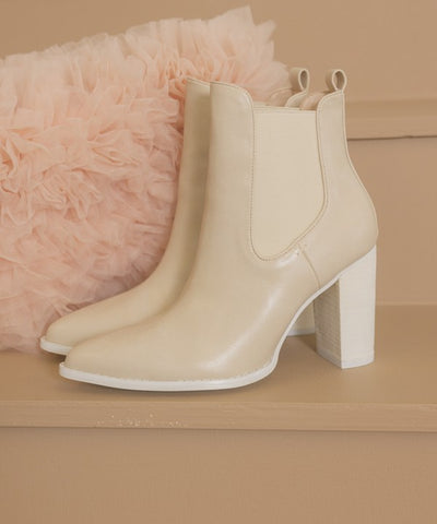 Boots Stacked Heel