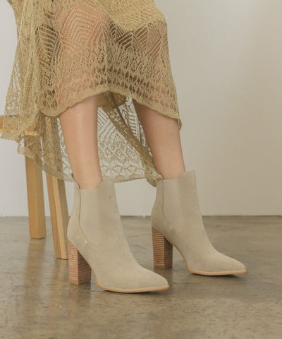 Boots Stacked Heel