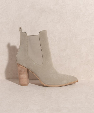 Boots Stacked Heel