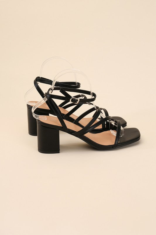 Heel Ankle Strap And Vamp Strap