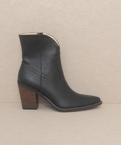 Booties Two Panel Western Style