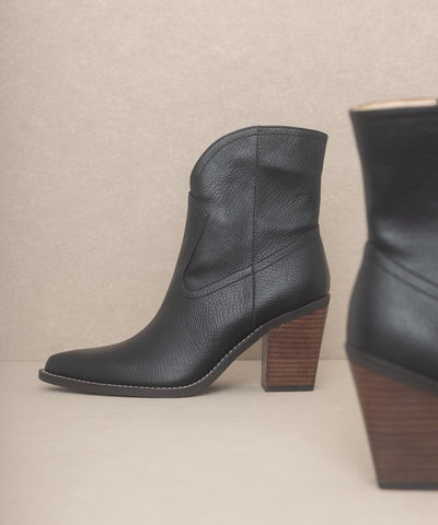 Booties Two Panel Western Style