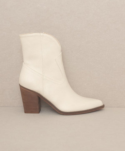 Booties Two Panel Western Style