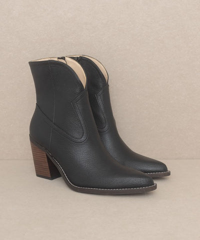 Booties Two Panel Western Style