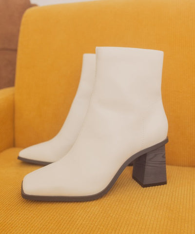 Boots Square Toe Modern Design Style