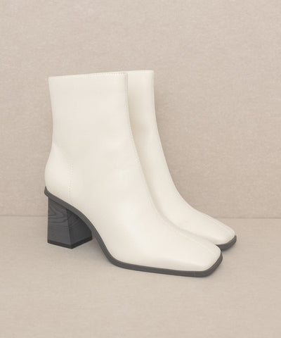 Boots Square Toe Modern Design Style