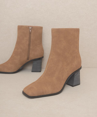 Boots Square Toe Modern Design Style