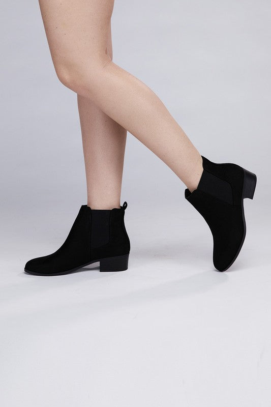 Booties Elastic Panel Side