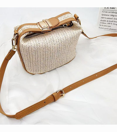 Handbag Crochet Top Handle And Crossbody Bag