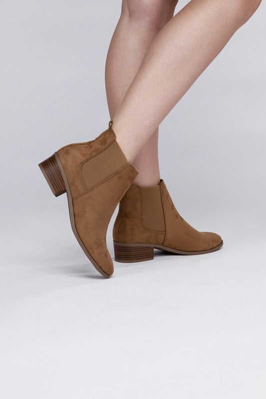 Booties Elastic Panel Side