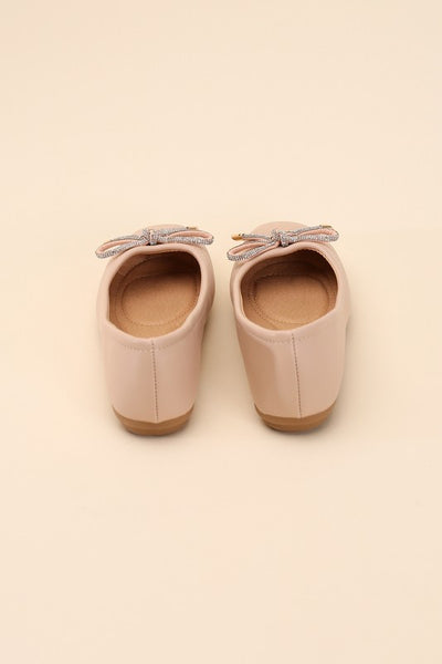 Flats Slip-On Bow Ballet