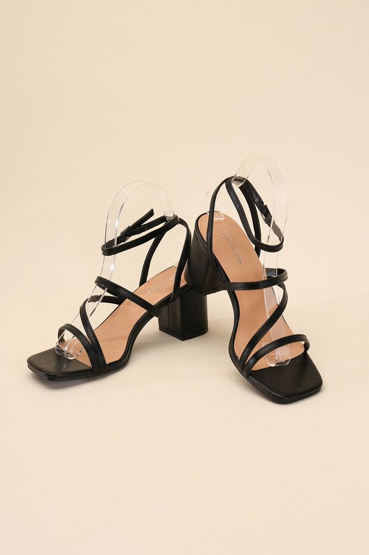 Heel Ankle Strap And Vamp Strap