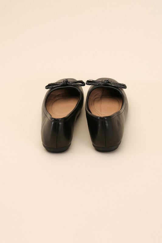 Flats Slip-On Bow Ballet