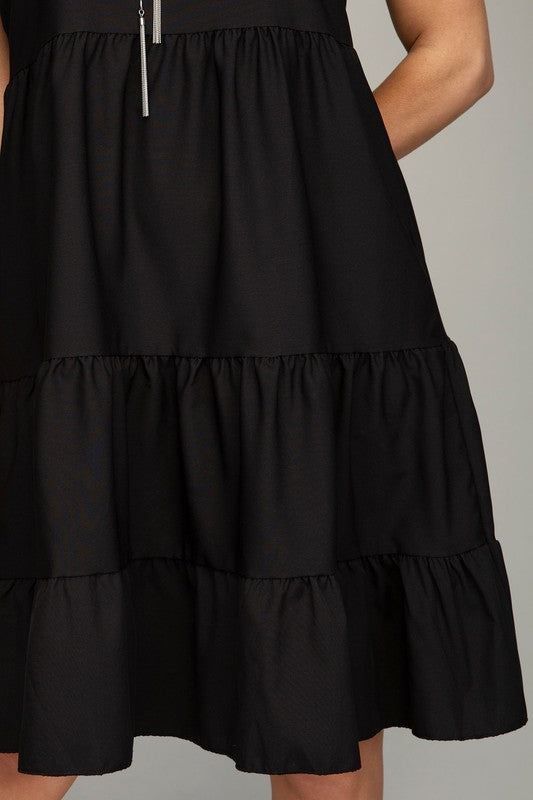 Midi Dress Tiered