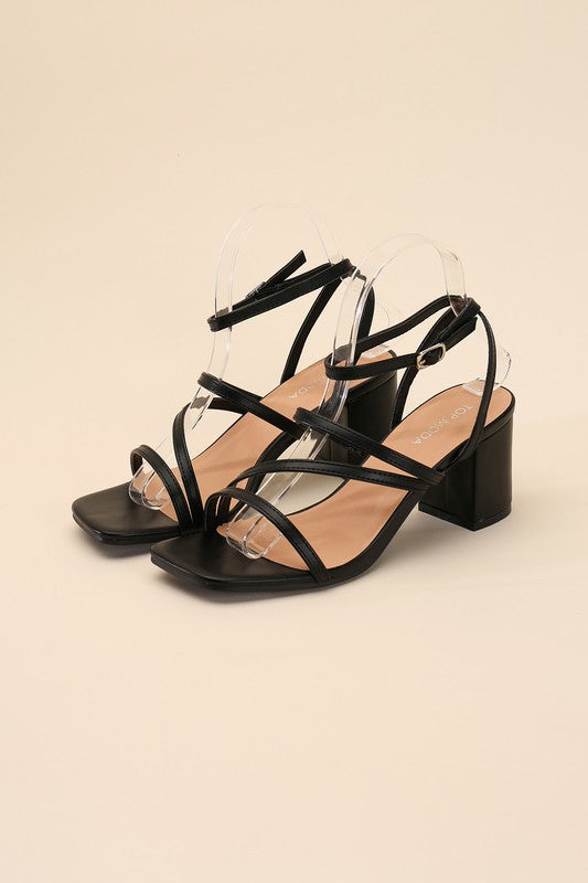 Heel Ankle Strap And Vamp Strap