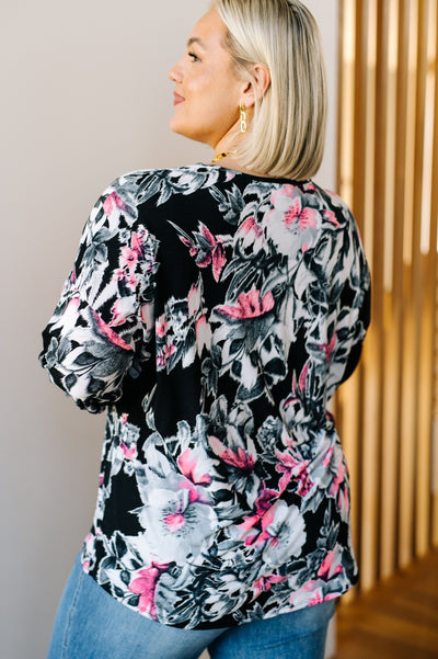 Blouse Floral Print