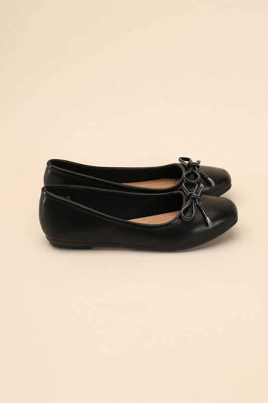 Flats Slip-On Bow Ballet