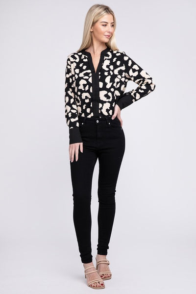 Blouse Leopard Print