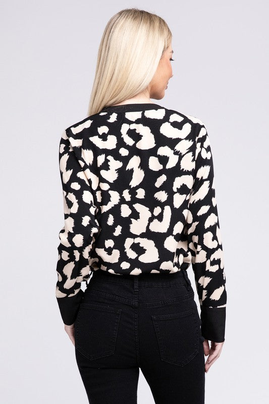 Blouse Leopard Print