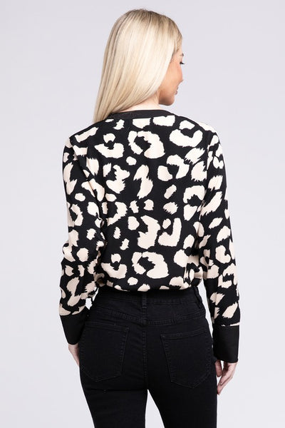 Blouse Leopard Print