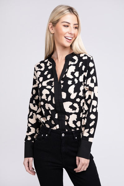 Blouse Leopard Print