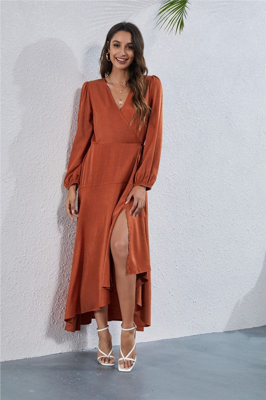 Maxi Dress Side Leg Slit