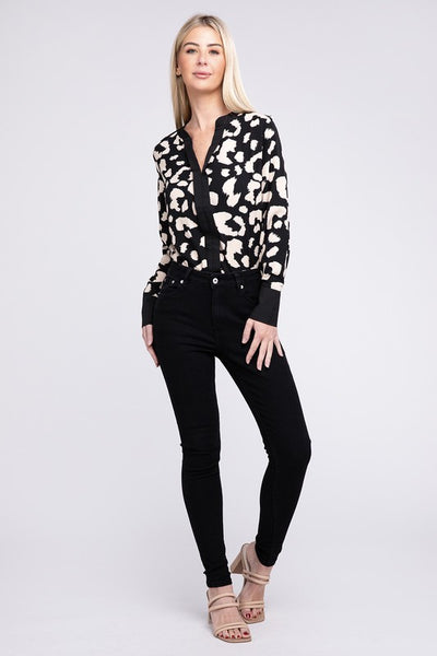 Blouse Leopard Print