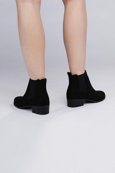 Booties Elastic Panel Side