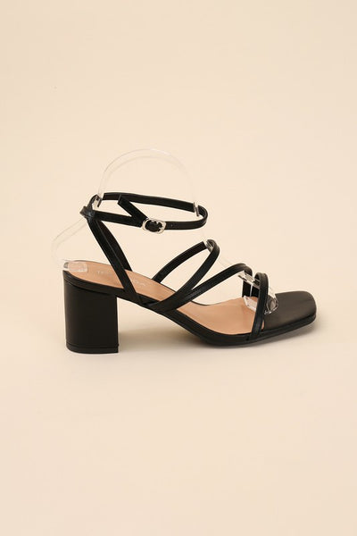 Heel Ankle Strap And Vamp Strap